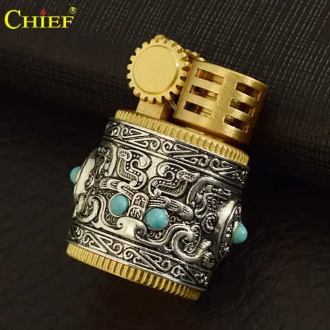 Chief CF212-5 бензиновая мини зажигалка Chief CF212-5 бензиновая мини зажигалка