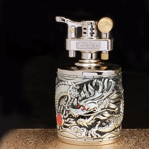 Chief CF206-4 настольная бензиновая зажигалка