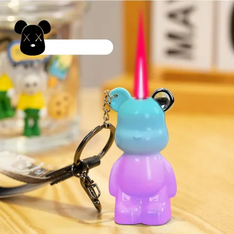 HB Kaws Gloomy Bear турбо зажигалка - брелок