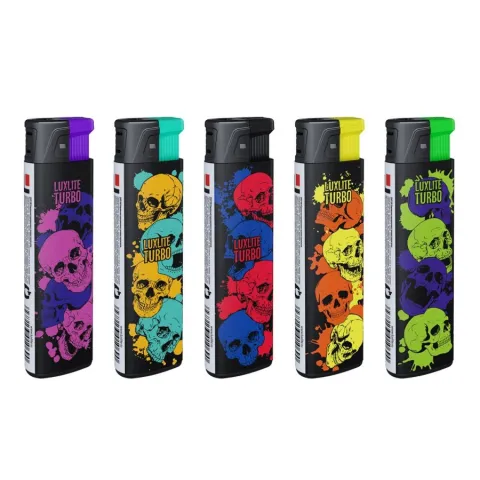 Luxlite XHD 180 WP Skulls турбо зажигалка Luxlite XHD 180 WP Skulls турбо зажигалка