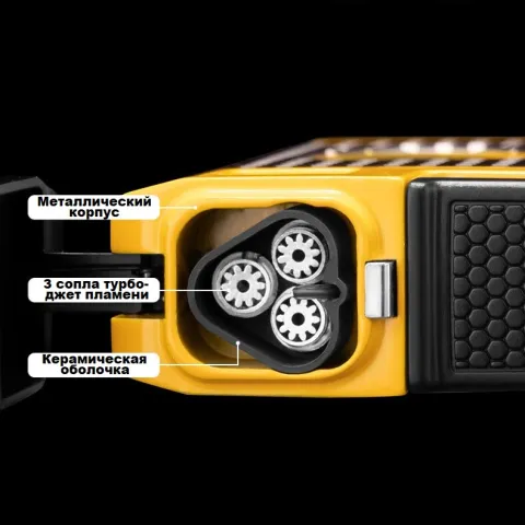 Cohiba CLB-23IX2 турбо зажигалка