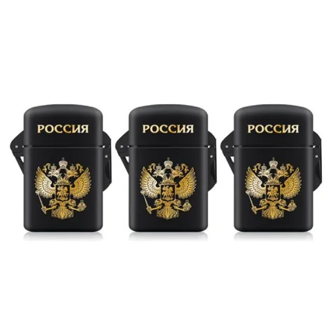 Zengaz Gold Eagle ZL-4 Case Jet турбо зажигалка заправляемая