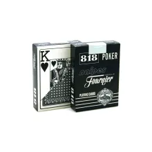 Fournier 818 Blue Jumbo Index игральные карты c пластиковым покрытием