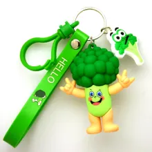 Hello Broccoli брелок силиконовый
