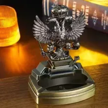 DINGHAO A806 "Двуглавый орел" настольная зажигалка - пепельница