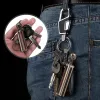 Honest BCZ227 Design бензиновая зажигалка - спичка с кольцом для ключей