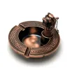 Fashion Smoking Set Лев подарочный набор пепельница + зажигалка
