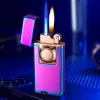 TH835 кремниевая турбо зажигалка 2 огня
