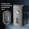 Yain кремниевая турбо зажигалка 2 огня