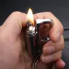 Dolphin HY651 бензиновая зажигалка с карабином и кольцом для ключей